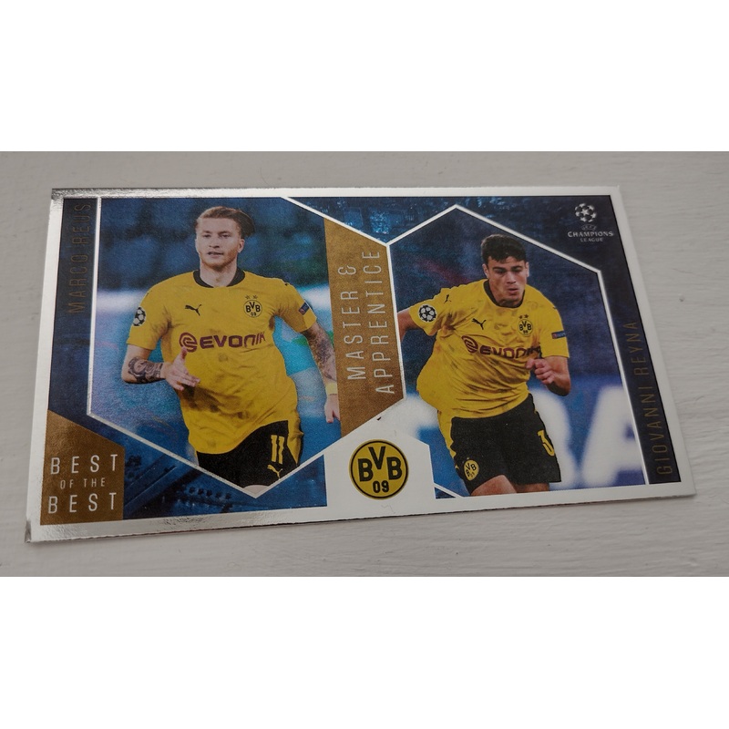 2021 Topps Best of the Best Master & Apprentice Marco Reus/Giovanni Reyna #132 Trading Card