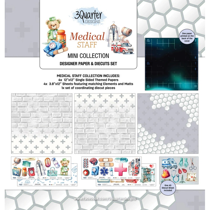3Quarter Designs  Medical Staff Mini 12×12 Collection
