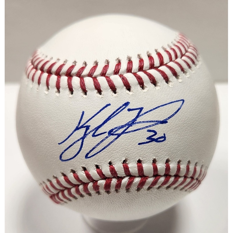 Astros World Series Champ KYLE TUCKER Signed Official MLB Baseball AUTO – BAS