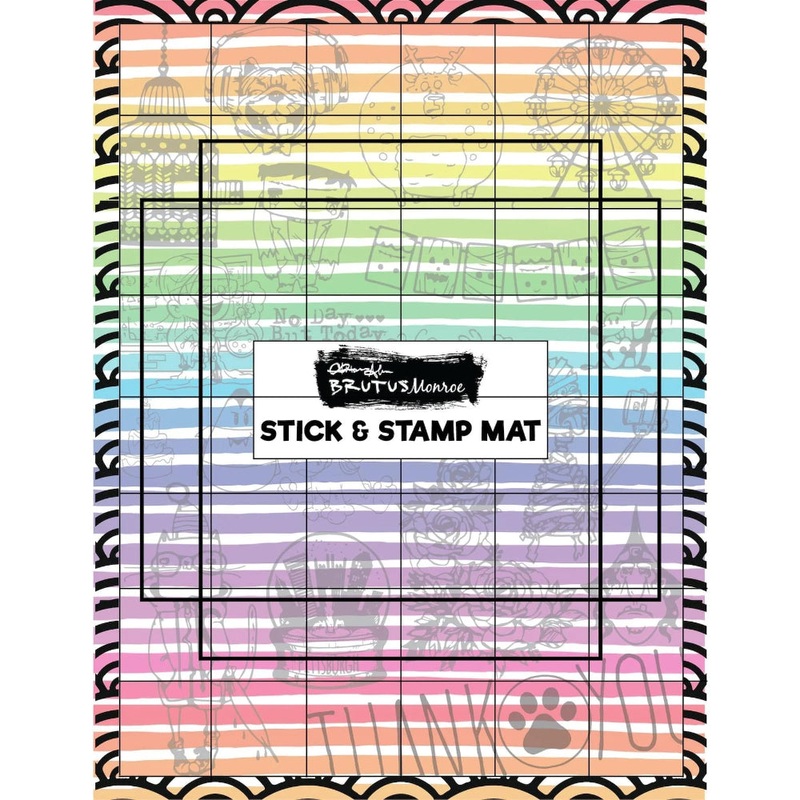Brutus Monroe Limited Edition Stick and Stamp Mat