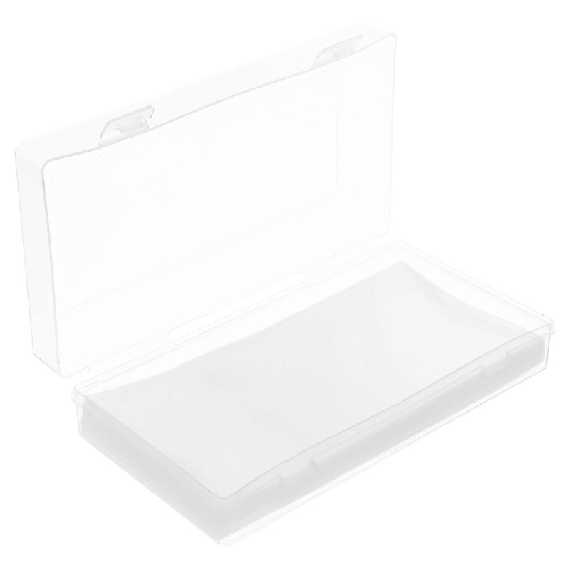 Currency Sleeves Clear Plastic Bill Holder for Collector Use 100Pcs