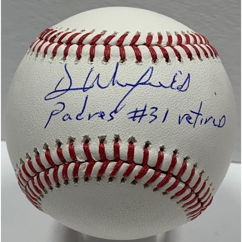 DAVE WINFIELD Signed Official MLB Baseball AUTO w/ Padres #31 Retired – JSA