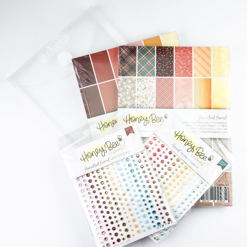Heartfelt Harvest Paper Pad and Sticker Bundle