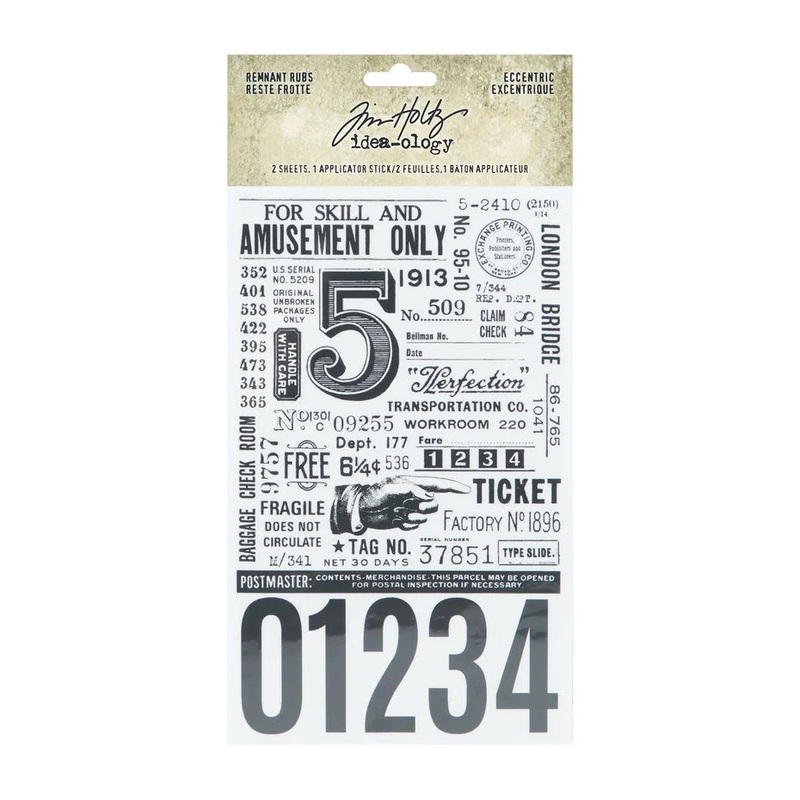 Idea-ology Tim Holtz Remnant Rubs Eccentric