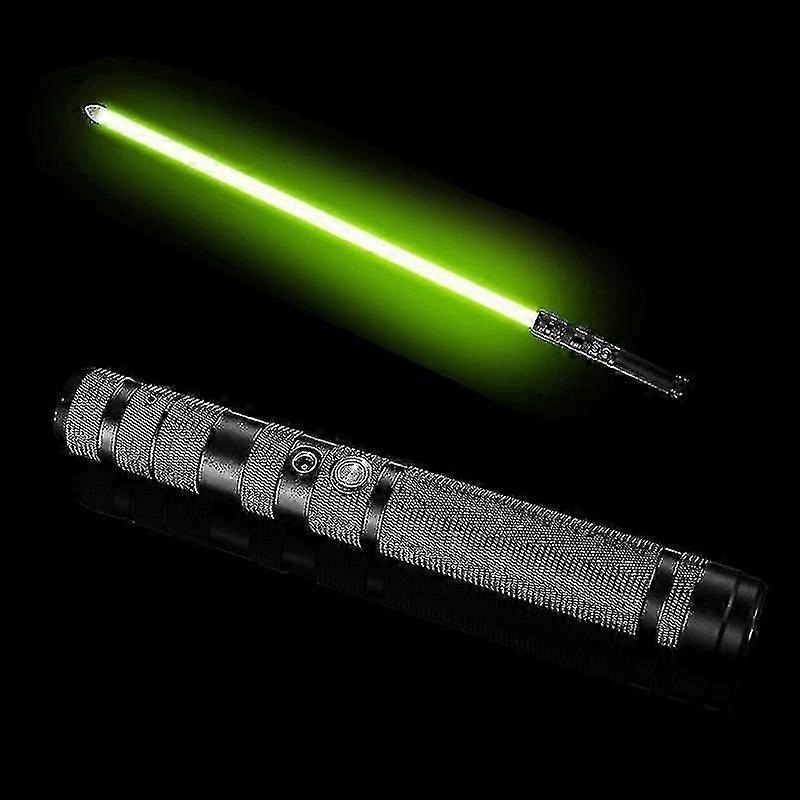 Light Saber Laser Sword Rgb 7 Colors Changeable Electronic Light Sword Sound1pcs-black High Quality