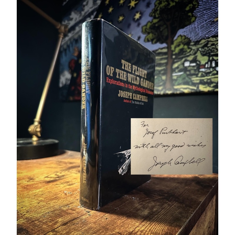 The Flight of the Wild Gander SIGNED by Joseph Campbell