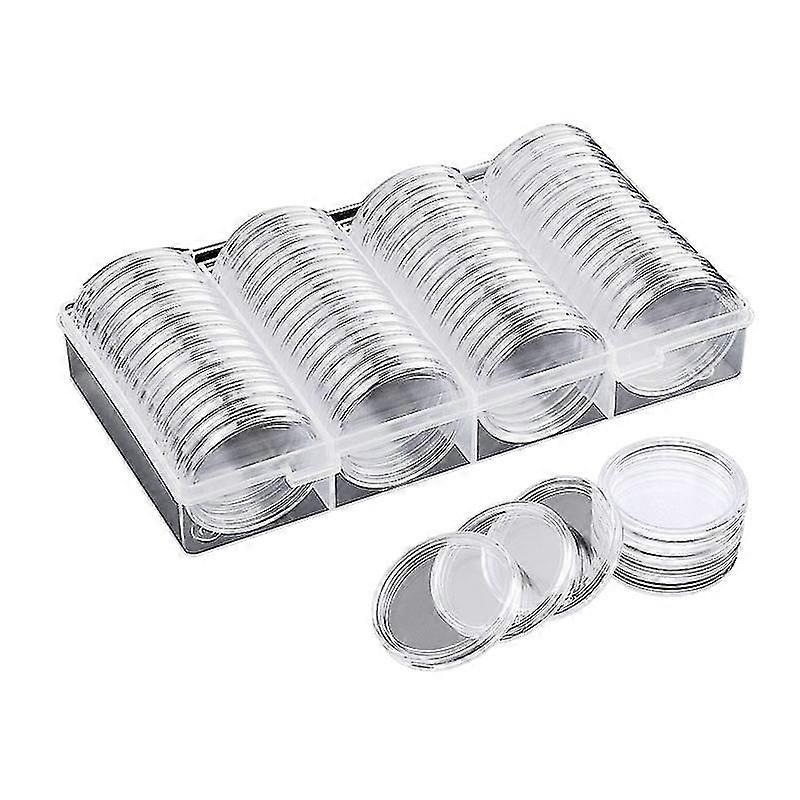 40 Mm Coin Capsules Coin Case Coin Holder Storage Container With Storage Organizer Box For Coin