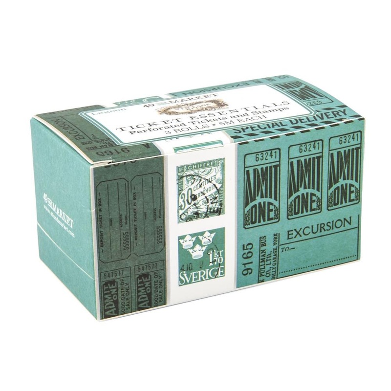 49 And Market Vintage Bits Ticket Essentials Lagoon