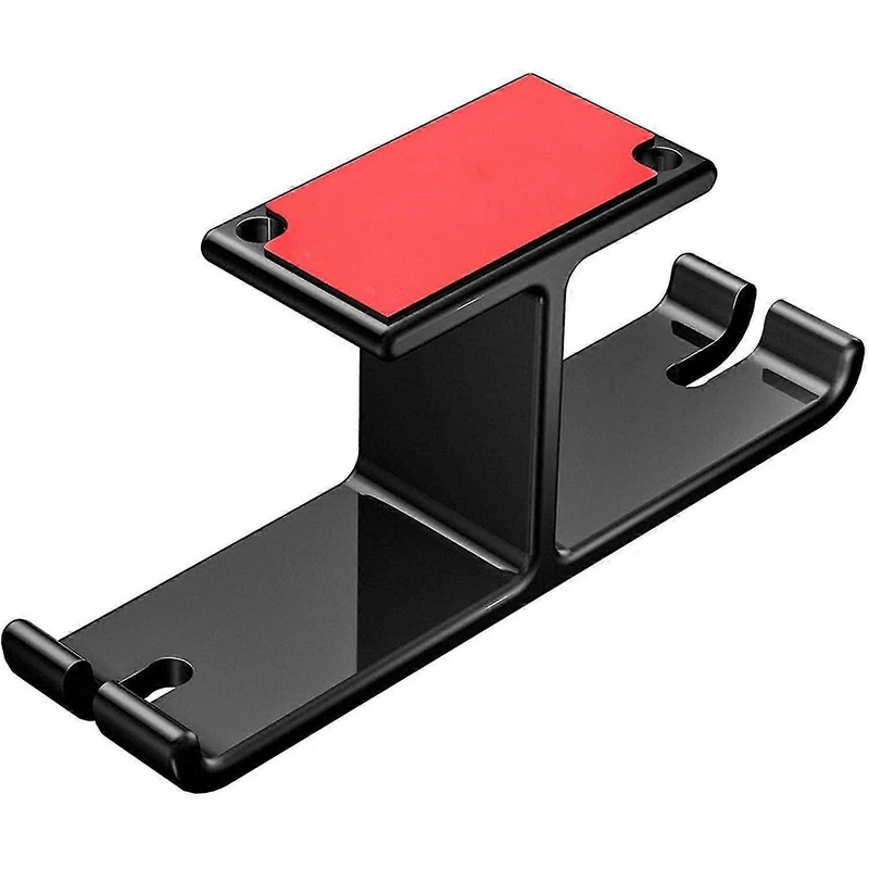 For 2024Headphone Stand Hanger Aluminum Headphone Stand Tape Under Desk Dual Headset Mount Holder Wall Hooks