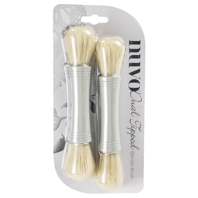 Nuvo Dual Ended Blender Brush 2/Pkg