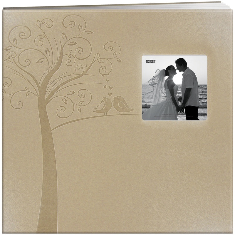 Pioneer 12X12 Embossed Frame Scrapbook, Wedding – Tree
