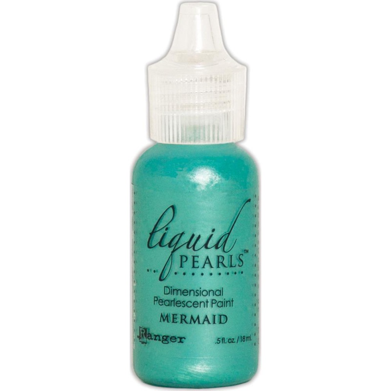 Ranger Liquid Pearls Dimensional Pearlescent Paint .5oz – VARIOUS COLOURS