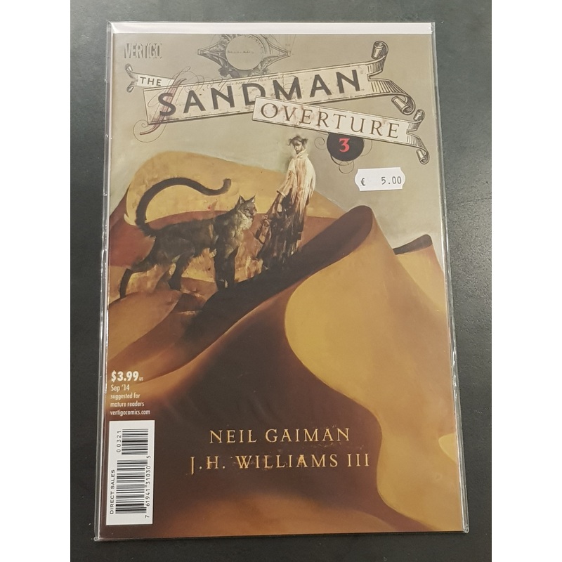 Sandman Overture #3 NM Dave McKean Variant
