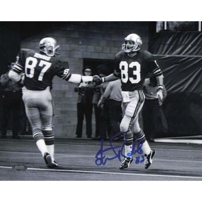 Steve Raible Autographed Signed 8×10 Photo Seattle Seahawks MCS Holo #63397
