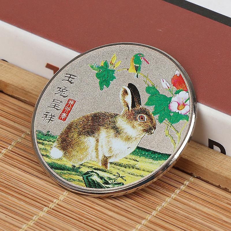 2023 Year Of The Rabbit Commemorative Coin Chinese Zodiac Souvenir Coins