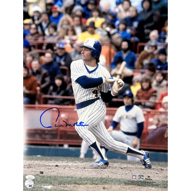 Brewers Hall of Famer PAUL MOLITOR Signed 16×20 AUTO Photo #13 AUTO – JSA