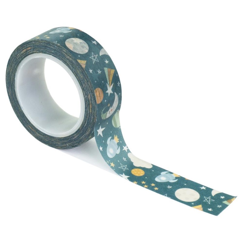Echo Park Our Baby Boy Washi Tape 30′ Night Sky, Our Baby Boy