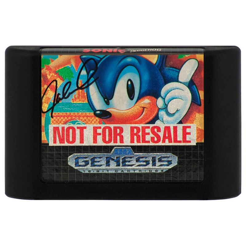 Jaleel White Signed Sonic The Headgehog Sega Genesis Video Cartridge – (SS COA)
