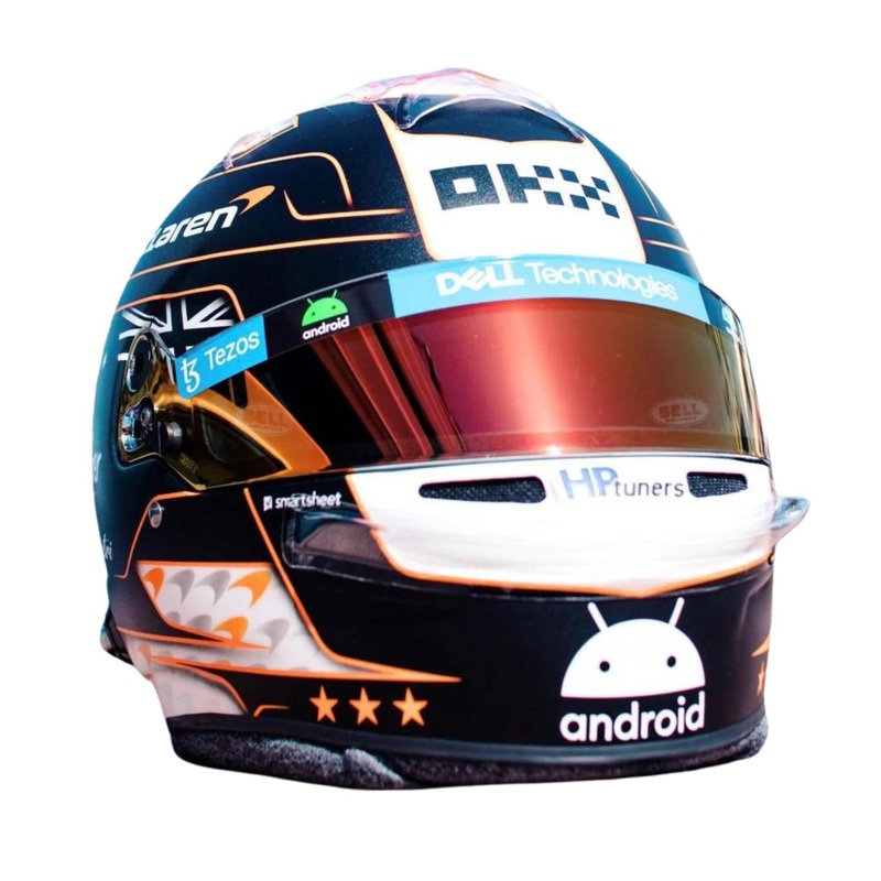 McLaren F1 Team – Oscar Piastri – Monaco GP 2023 – 1:15 Scale Model Helmet