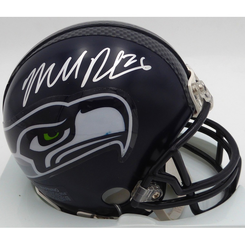 Michael Robinson Autographed Signed Seattle Seahawks Mini Helmet MCS Holo #64026