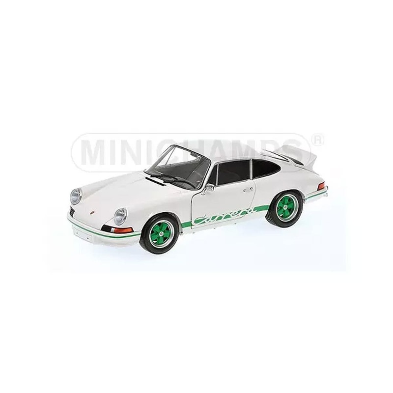 PORSCHE 911 CARRERA RS – 1972 – WHITE – 1:18 Scale Diecast Model Car