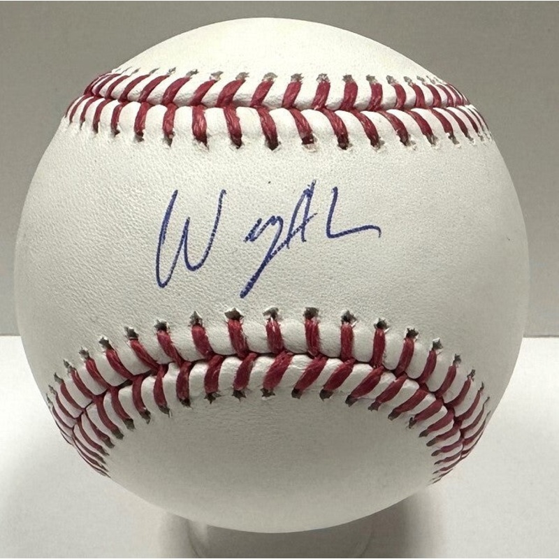 SF Giants Shortstop WILLY ADAMES Signed Official Baseball AUTO – Brewers – JSA