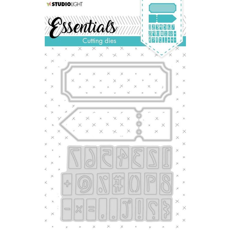 Studio Light Cutting Die Numbers Essentials nr.360