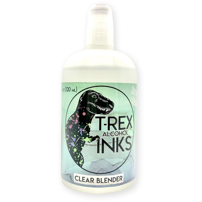 T-Rex Inks Alcohol Ink Clear Blending Solution, Jurassic Sized (4oz)