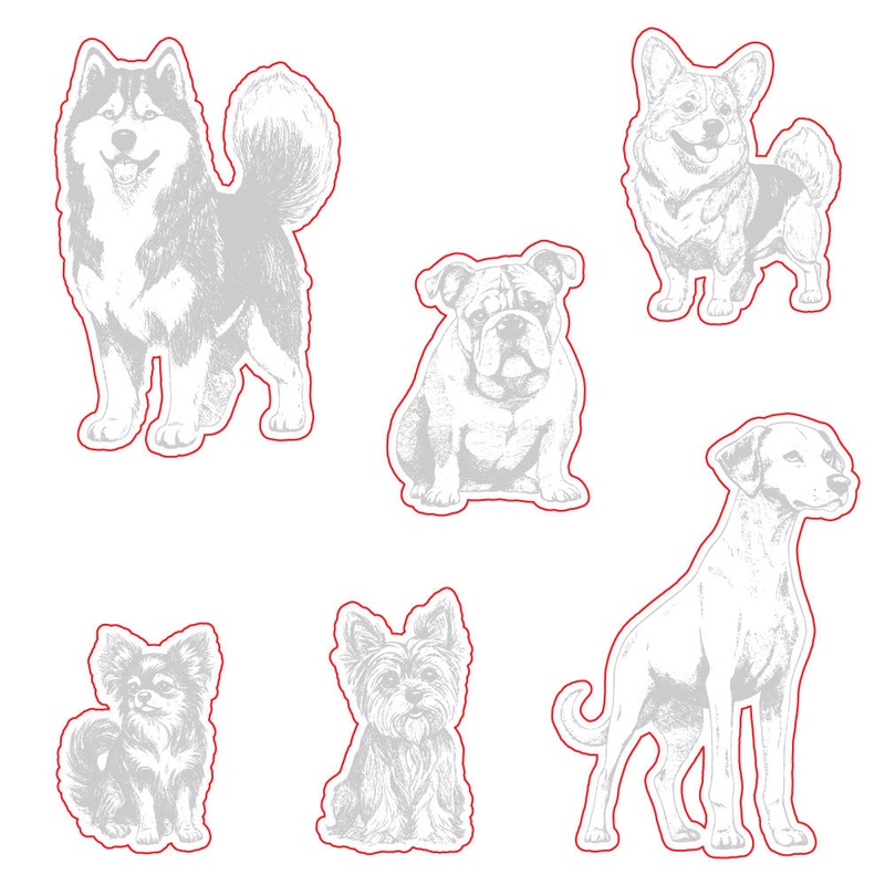 Tail Waggers – Coordinating Honey Cuts