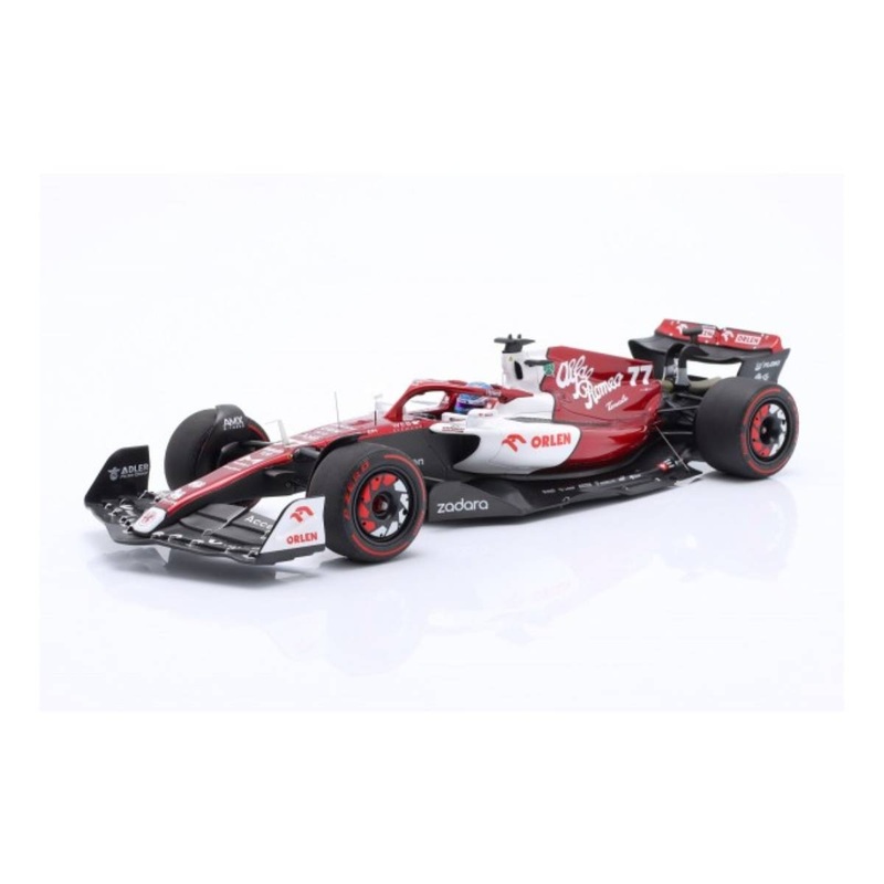 ALFA ROMEO F1 REAM ORLEN C42 – VALTTERI BOTTAS – BAHRAIN GP 2022  – 1:18 Scale Resin Model Car