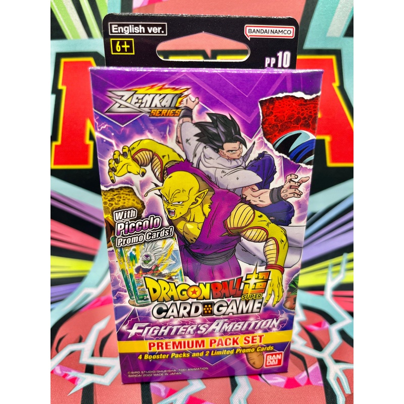 B19 PP10 Dragon Ball Super Fighters Ambition Premium Pack (2022)