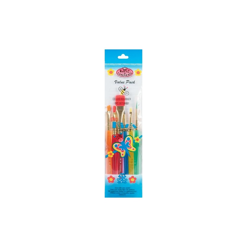 Big Kid’s Choice Deluxe Beginner Brush Set 6/Pkg
