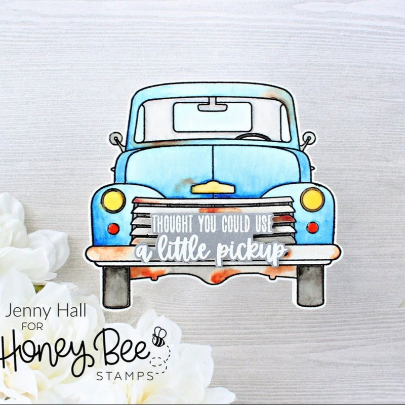 Big Pickup Details – Set of 2 – 6×6 Coordinating Stencils