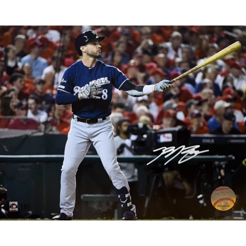 Brewers 07 ROY, 11 NL MVP & All Star RYAN BRAUN Signed 8×10 Photo #11 AUTO