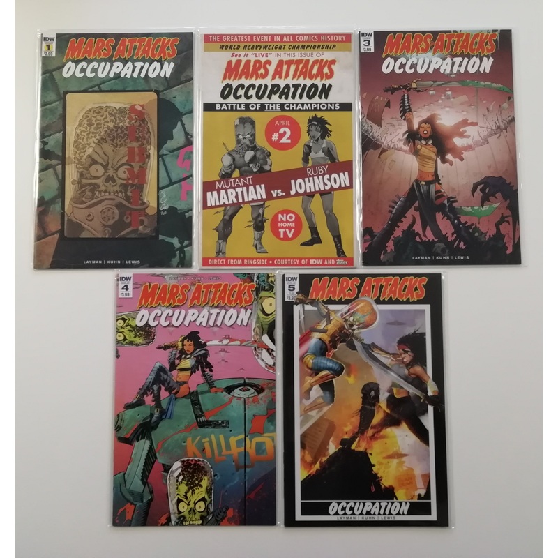 Mars Attacks Occupation #1-5