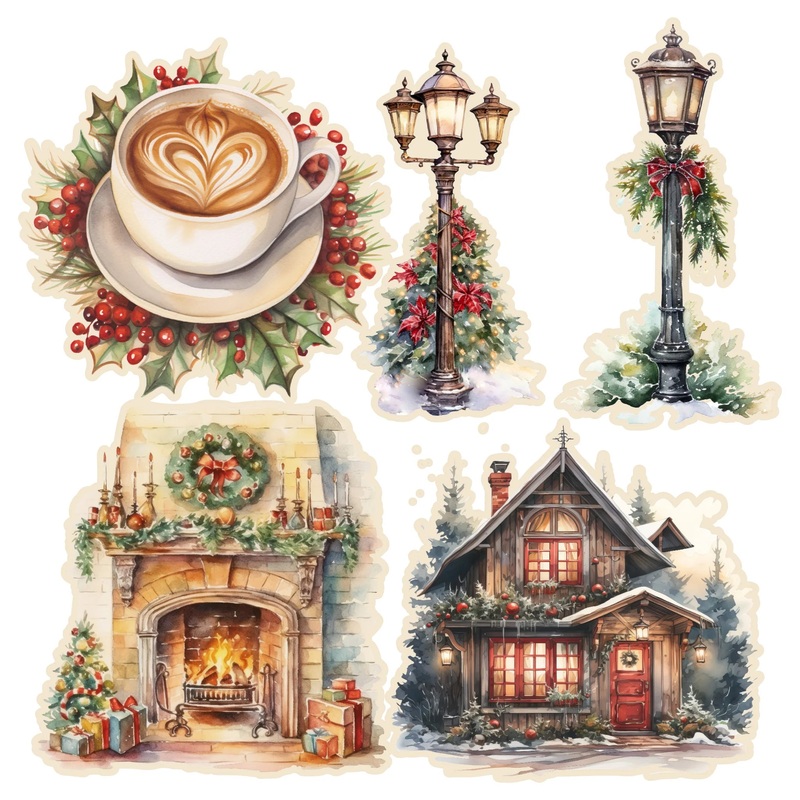 Simply Stated – Christmas Chalet XL Ephemera