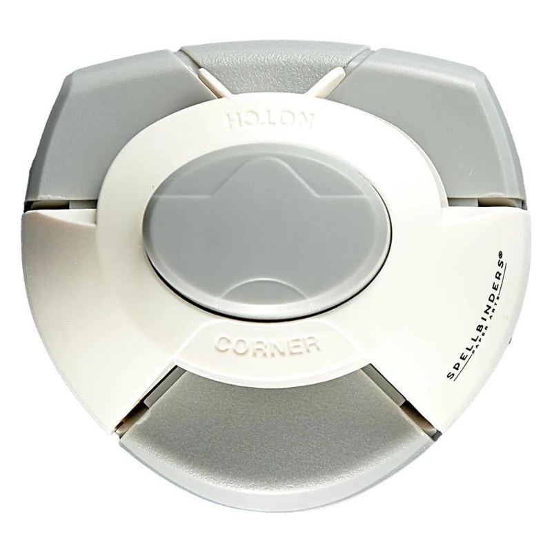 Spellbinders 1-2 Punch: Corner Rounder & Notch