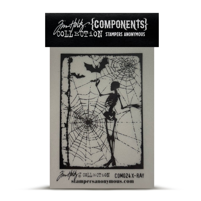 Stampers Anonymous Tim Holtz Cling Stamp – X-Ray