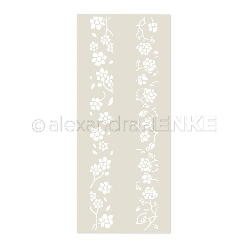Alexandra Renke Stencil Flower Stripe Wonder