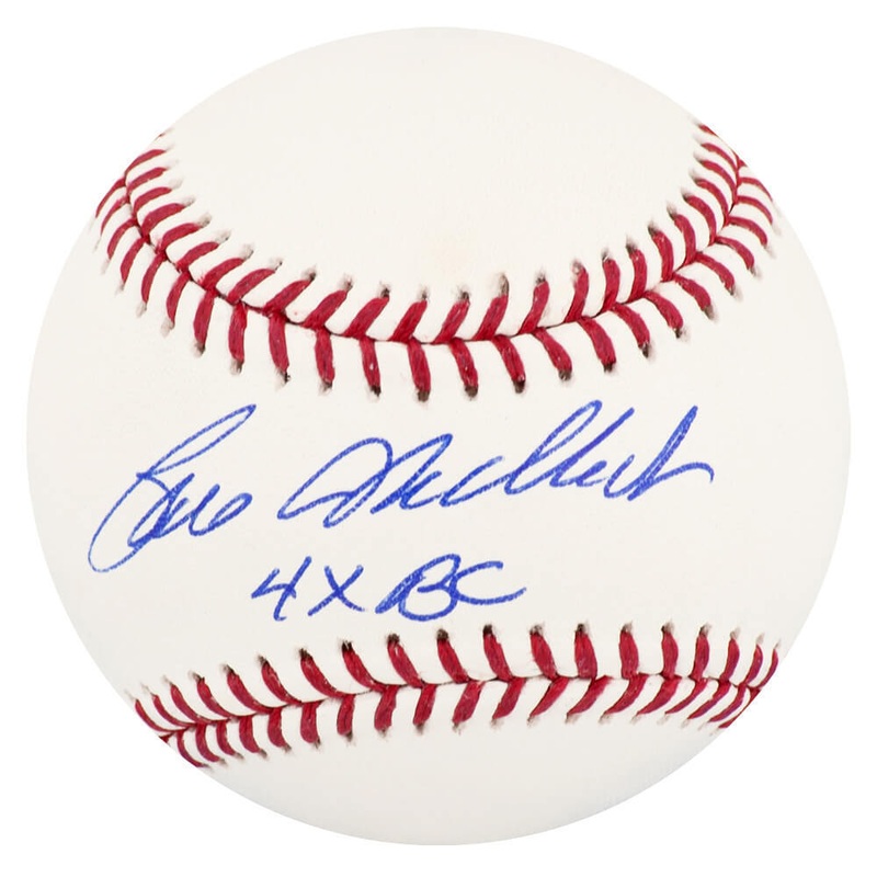 Bill Madlock Signed Rawlings Official MLB Baseball w/4x BC – (SCHWARTZ COA)