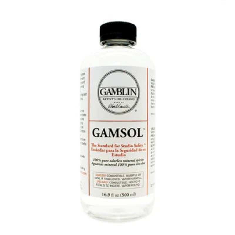 Gamblin Gamsol, 16.9 oz.
