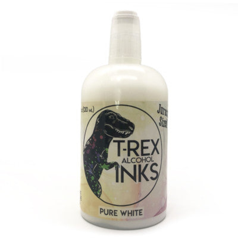 T-REX Alcohol Ink, Jurassic Sized – Pure White (4oz)