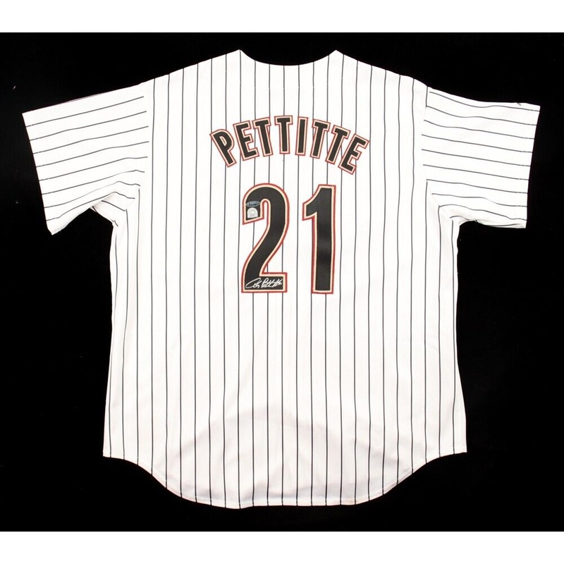 Andy Pettitte Signed Houston Astros Jersey (Tri-Star) 5xWorld Series Champ