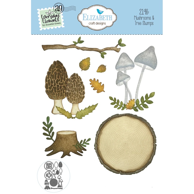 Elizabeth Craft – Mushrooms & Tree Stumps