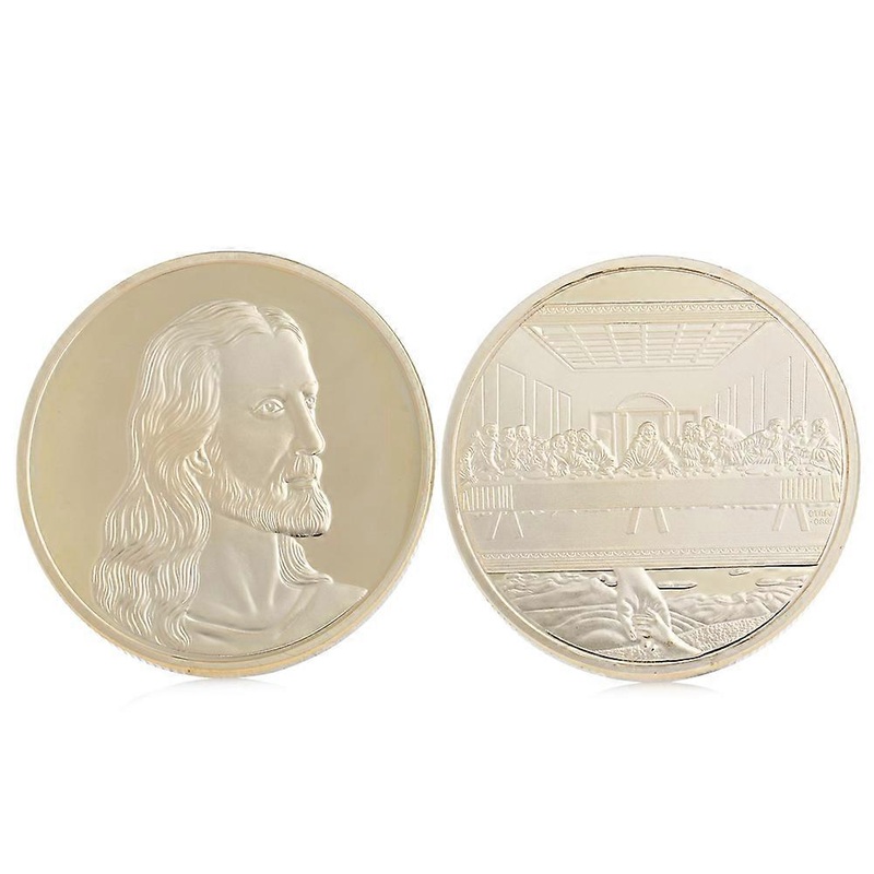 Jesus Commemorative Coins Collection Christ Religion Souvenir Challenge Coins