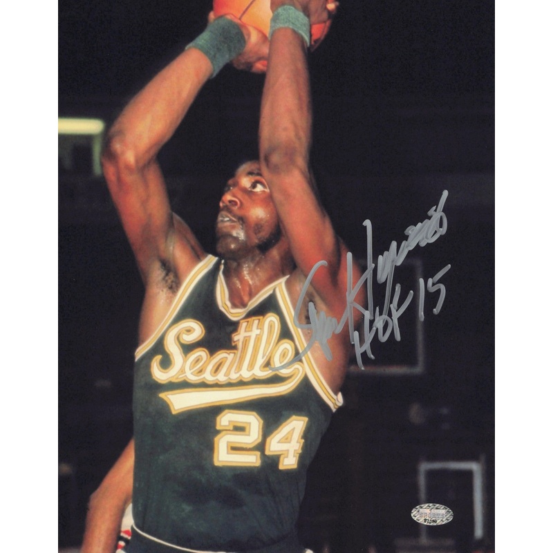 Spencer Haywood Autographed 8×10 Photo Seattle Supersonics MCS Holo #87390