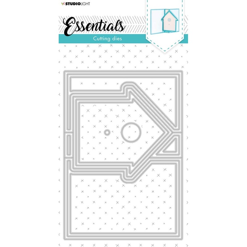 Studio Light Cutting Die Bird House Essentials 166x102x1mm 1 PC nr.145