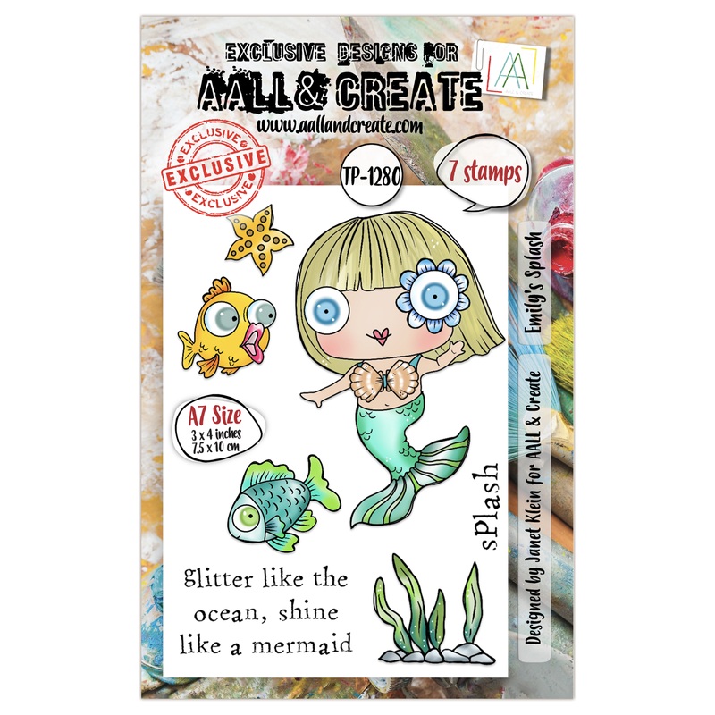 #TP-1280 – A7 Stamp Set – Emily’s Splash