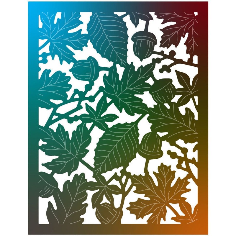Autumn Splendor Cover Plate – Honey Cuts