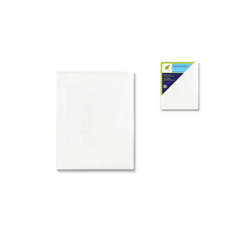 Color Factory Stretch Artist Canvas: Rect. 9×12 Primed Back-Stapled